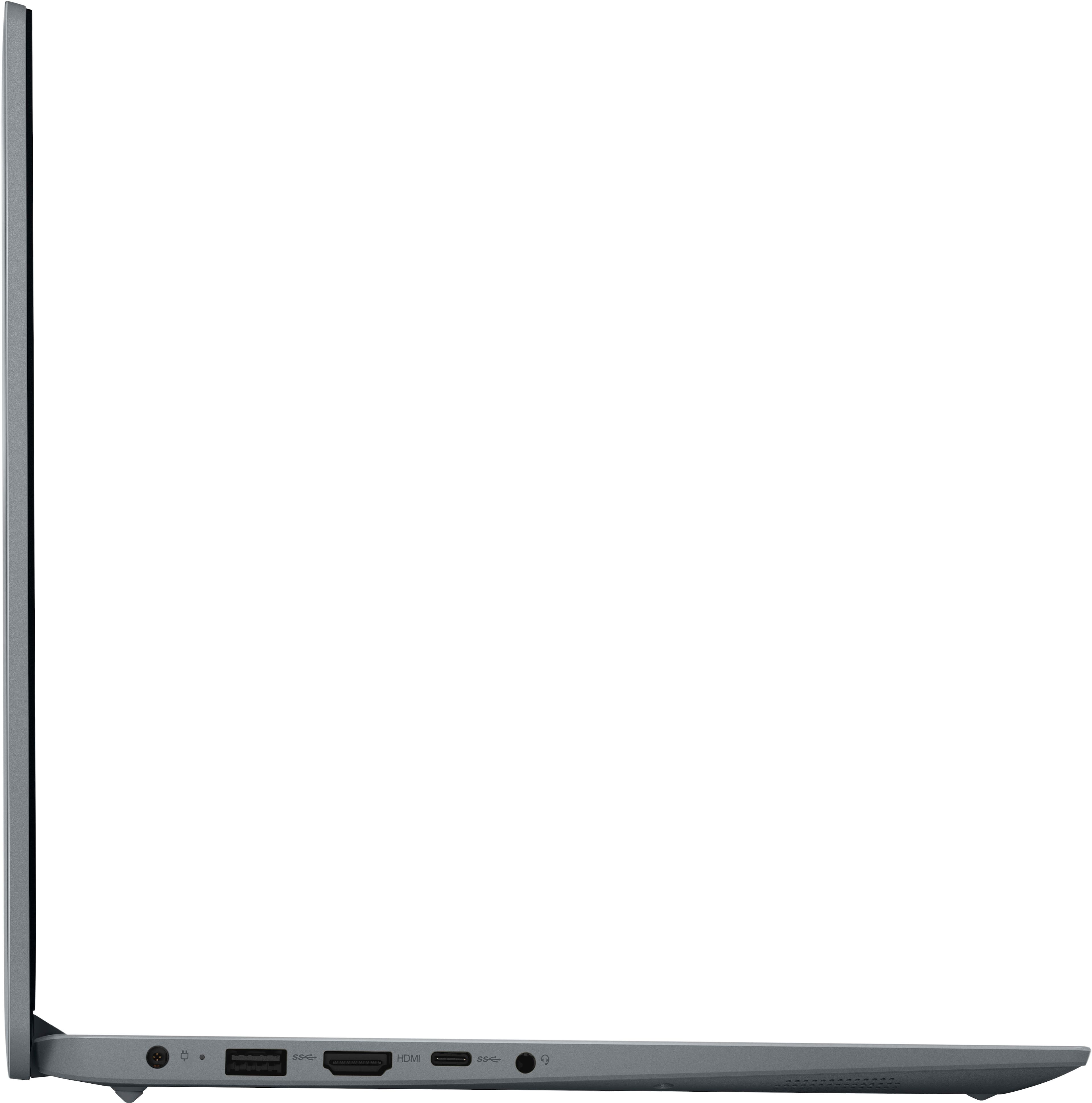 Alt View 12. Lenovo - Ideapad 1 15.6" HD Laptop - Athlon Silver 7120U with 4GB Memory - 128GB SSD - Cloud Grey.