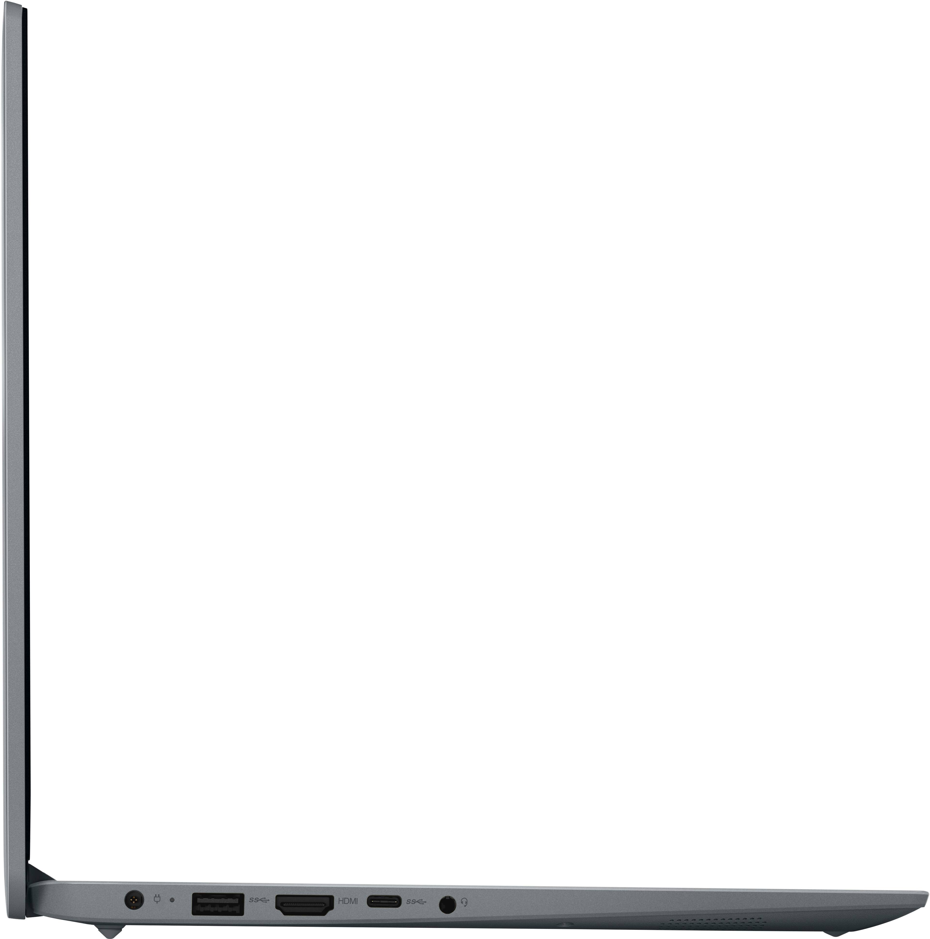 Alt View 12. Lenovo - Ideapad 1 15.6" HD Laptop - Athlon Silver 7120U  with 4GB Memory - 128GB SSD - Cloud Grey.