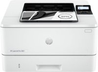HP - LaserJet Pro 4001dw Wireless Black-and-White Laser Printer - White - Front_Zoom