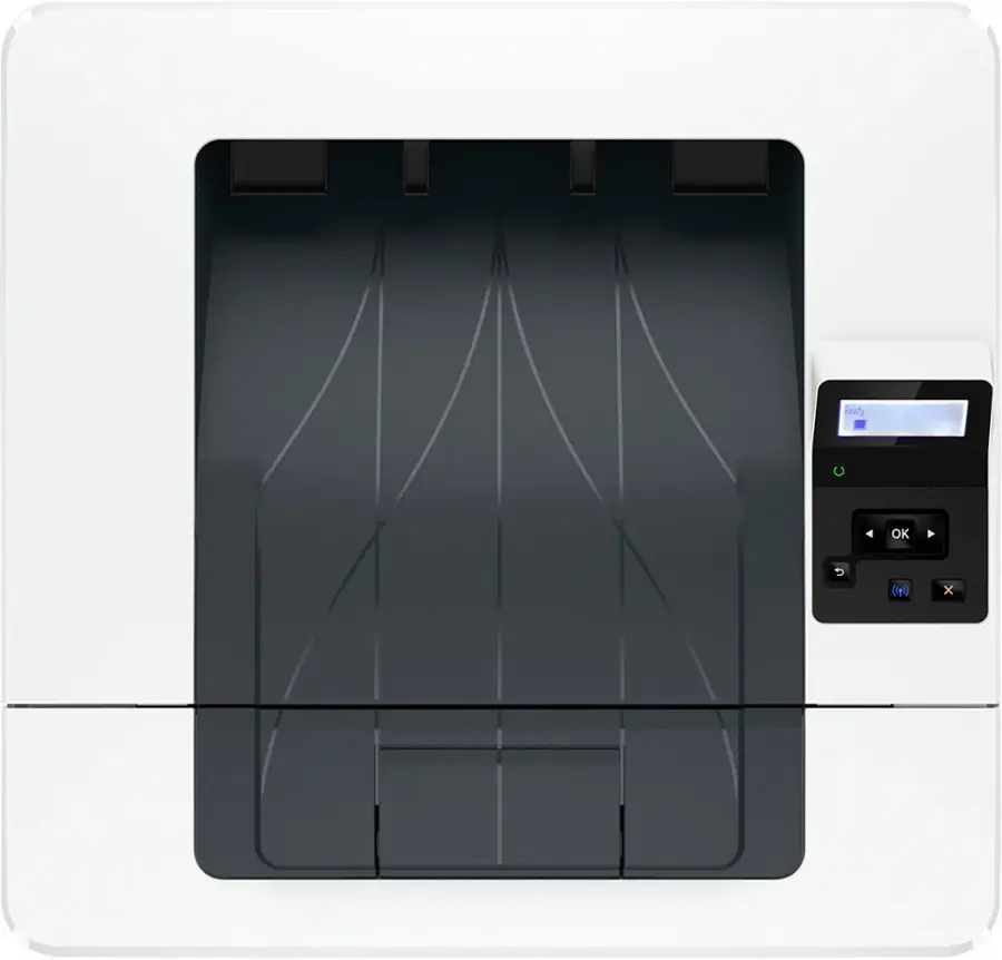 Alt View 15. HP - LaserJet Pro 4001dw Wireless Black-and-White Laser Printer - White.