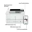Dual-band Wi-Fi Ethernet Auto 2-sided printing HP LaserJet Pro 4000 lhp E-All-in-One Printer 100-sheet paper tray 250-sheet paper tray Print from any device