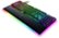 Angle. Razer - BlackWidow V4 Pro Full Size Wired Mechanical Green Switch Gaming Keyboard with Chroma RGB - Black.
