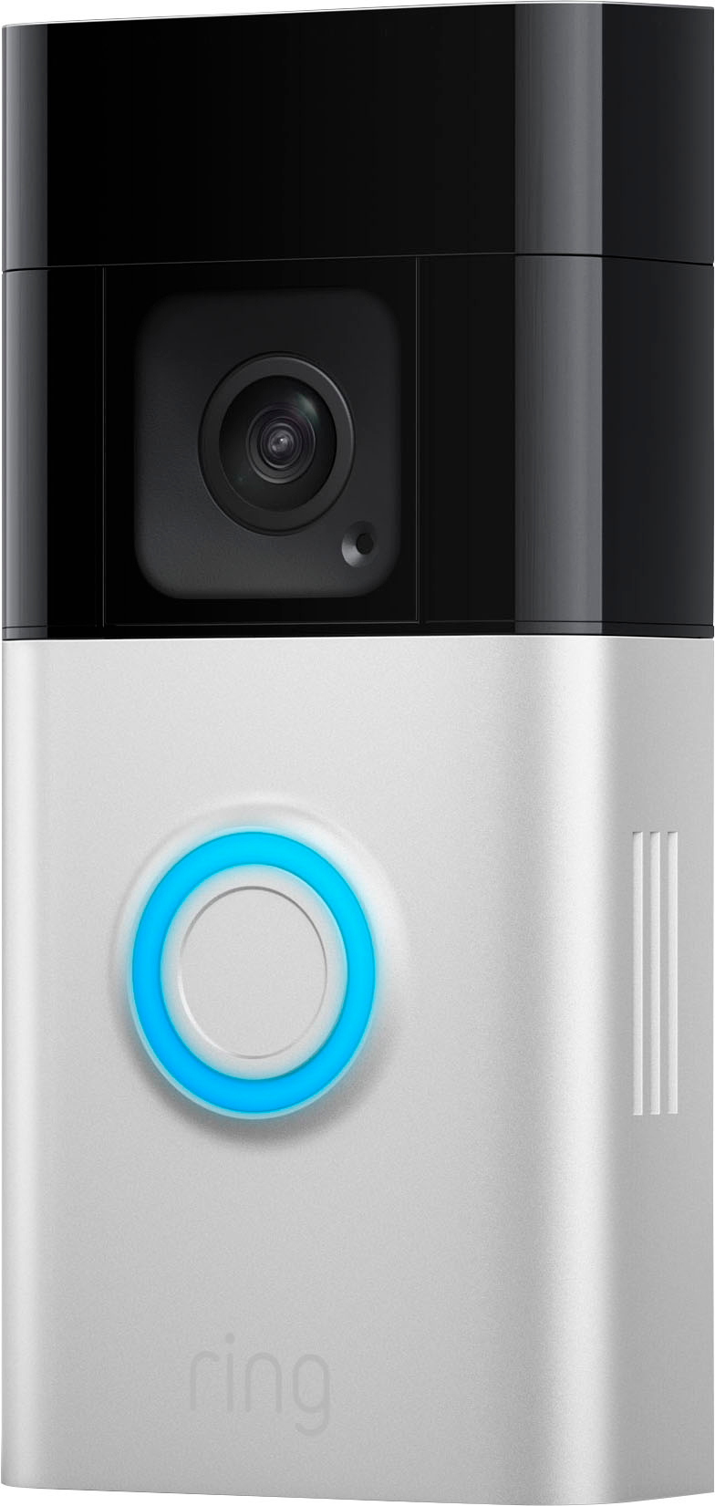 Video Doorbell - Smart Wireless WiFi Doorbell Camera with Built-in Battery,  2-Way Talk, Night Vision, Satin Nickel