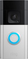 Ring Battery Doorbell Plus - Satin Nickel - Front_Zoom
