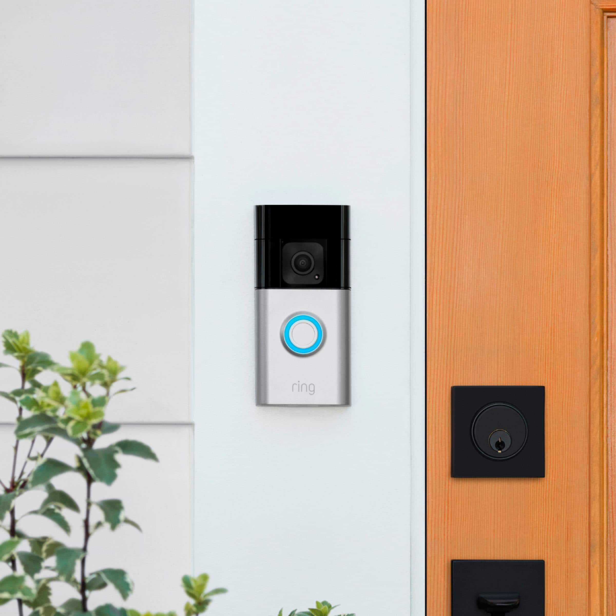 Luckwolf Wireless Doorbell Camera with Chime, Video Doorbell Security Camera  with Batteries for Home 