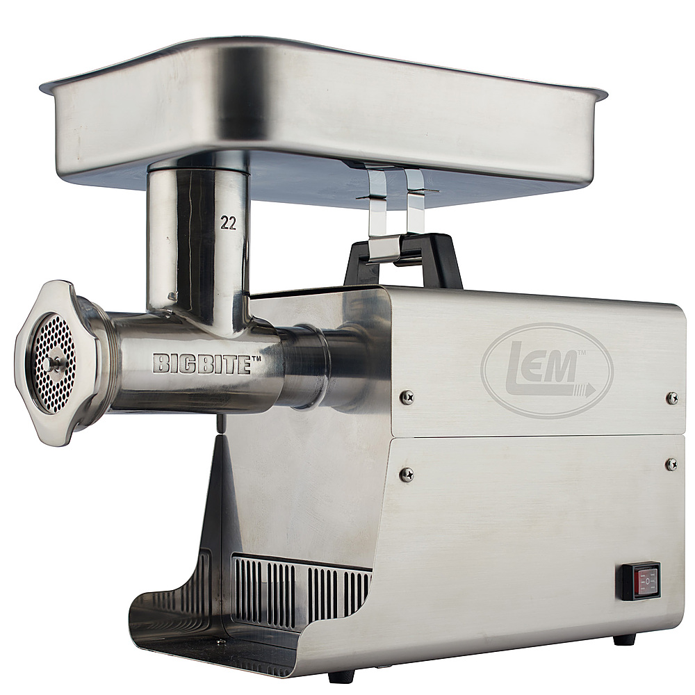 Best Buy: LEM Product #22 Big Bite Meat Grinder 1 HP Stainless 17811