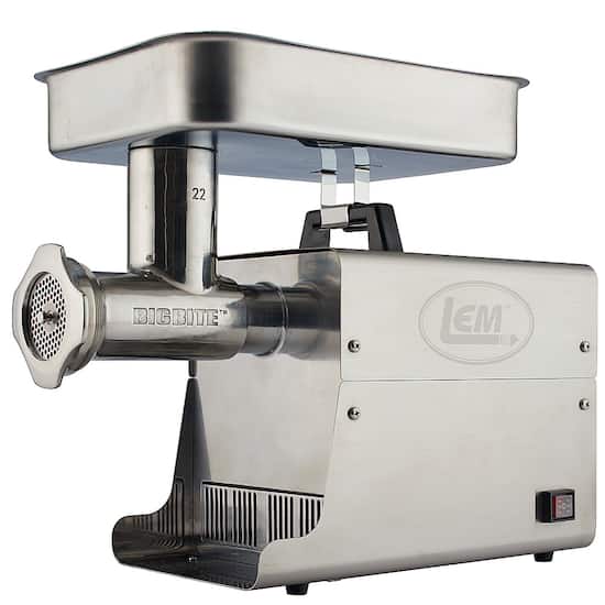 LEM Product 22 Big Bite Meat Grinder 1 HP Stainless 17811 Best Buy