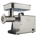 Front. LEM Product - #32 Big Bite Meat Grinder - 1.5 HP - Stainless Steel.