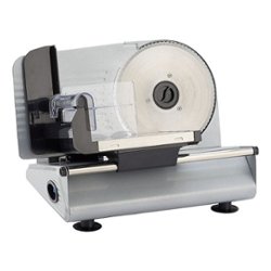 LEM Product - Meat Slicer with 7.5" Blade - Aluminum - Angle_Zoom