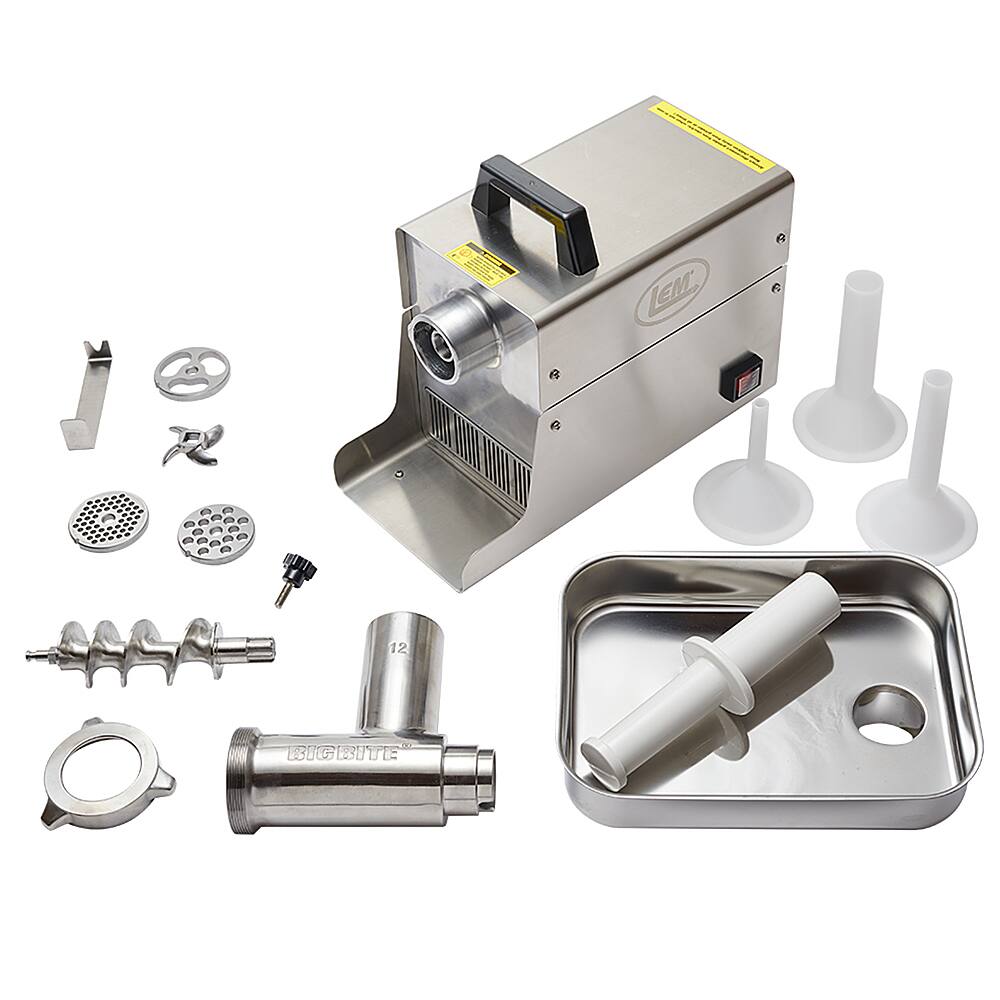 Best Buy: LEM Product #22 Big Bite Meat Grinder 1 HP Stainless 17811