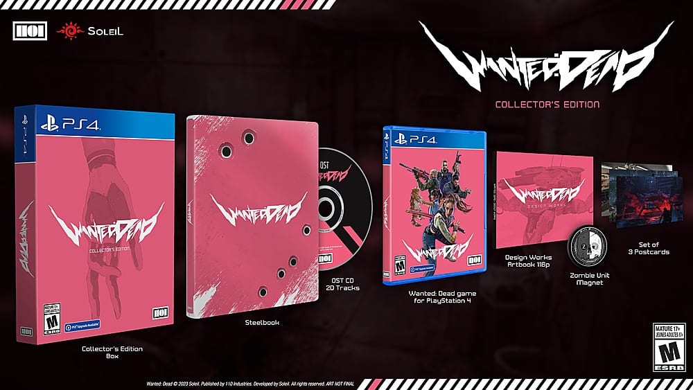 Angle View: Wanted: Dead Collector's Edition - PlayStation 4