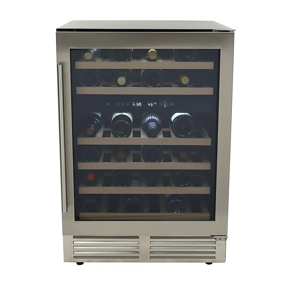 Best Buy Avanti Designer Series 46 Bottle DualZone Wine Cooler with