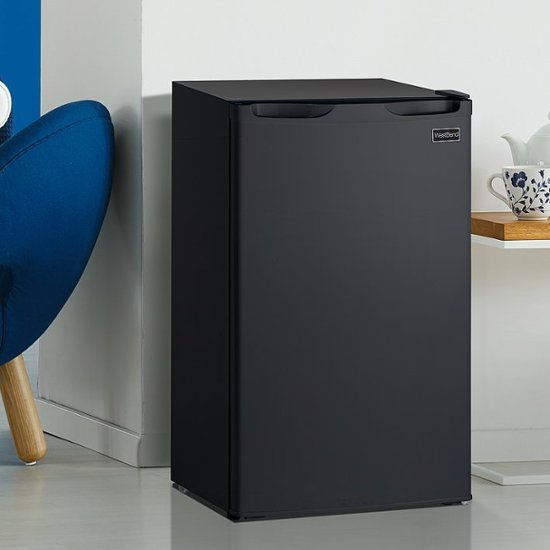 WestBend – West Bend 4.4 cu. ft. Compact Refrigerator, Mini-Fridge, in Black