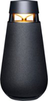 LG XBOOM 360 Portable Bluetooth Speaker - Black - Front_Zoom