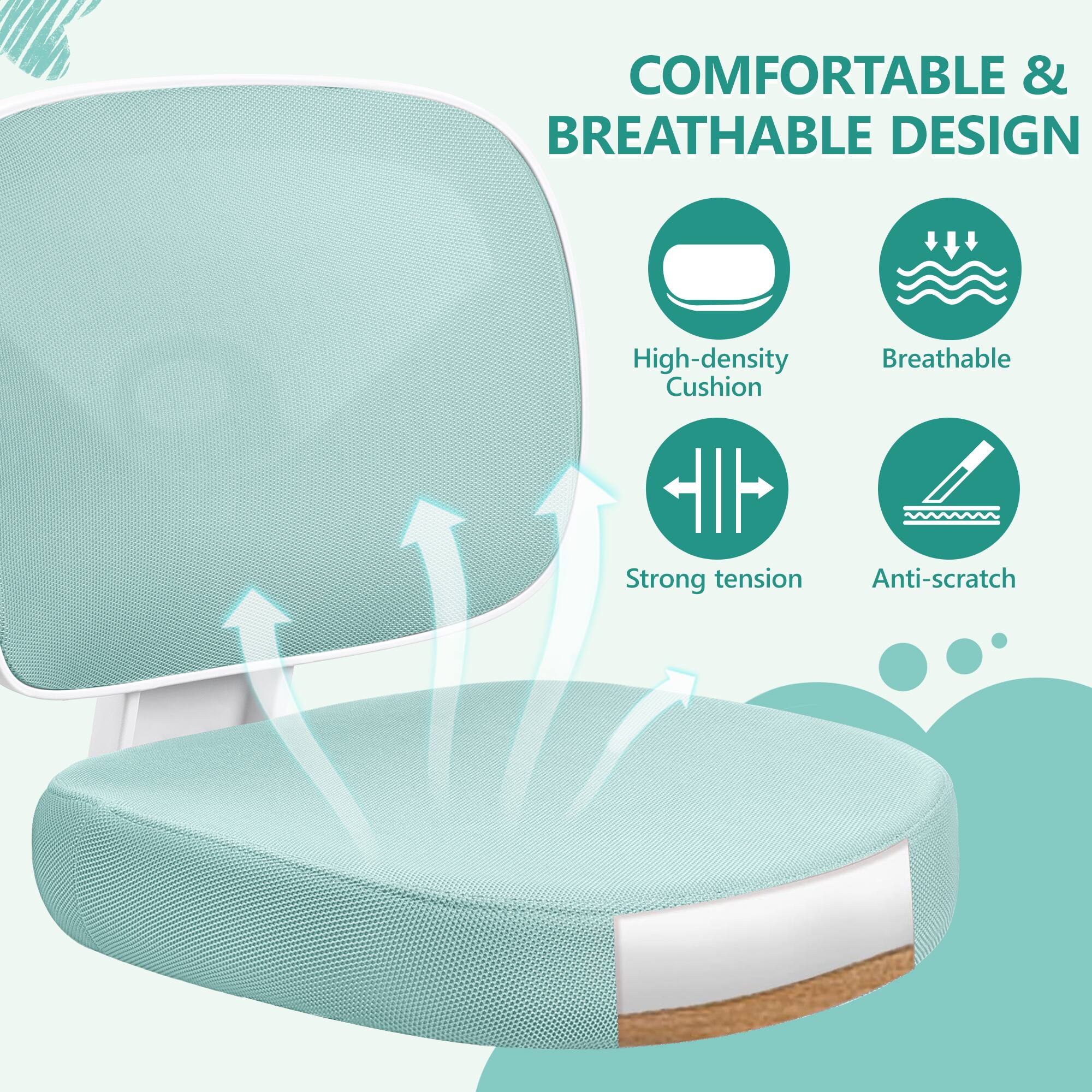 COMFORTABLE & BREATHABLE DESIGN

- High-density Cushion
- Breathable
- Strong tension
- Anti-scratch