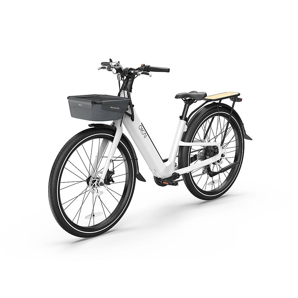 Alt View 11. OKAI - Stride Rear Bike Rack - Black.