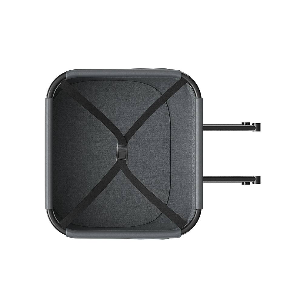 Left. OKAI - Ranger Front Bike Basket - Black.