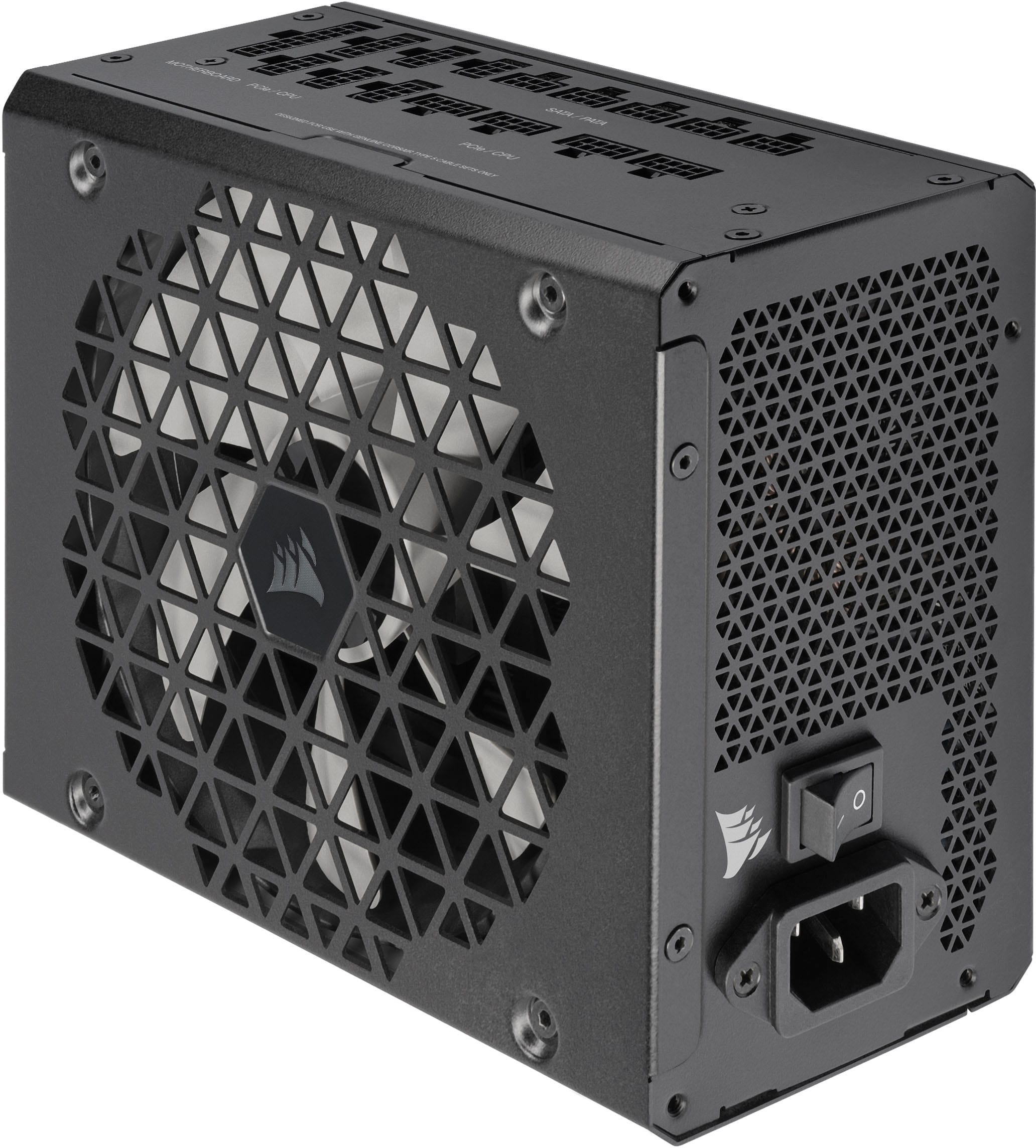 inden længe fejl Kompleks CORSAIR RMx Shift Series RM1200x 80 Plus Gold Fully Modular ATX Power  Supply with Modular Side Interface Black CP-9020254-NA - Best Buy