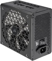 CORSAIR - RMx Shift Series RM850x 80 Plus Gold Fully Modular ATX Power Supply with Modular Side Interface - Black - Front_Zoom