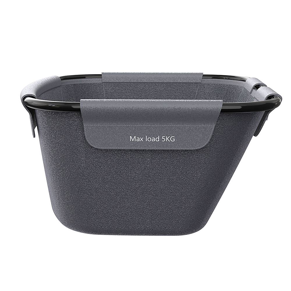 The image features a large black bowl with a gray lid, which is designed to hold a maximum load of 5 kilograms. The bowl is likely used for various purposes, such as food storage or transportation of small items. The gray lid provides an additional layer of protection and convenience for the user.