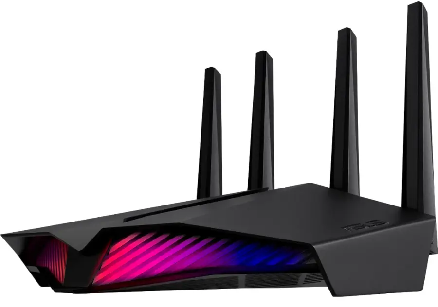 Alt View 16. ASUS - RT-AX82U AX5400 Dual-Band WiFi 6 Router - Black.