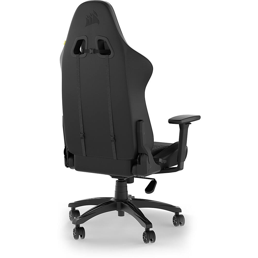 Alt View 11. CORSAIR - TC100 Leatherette Gaming Chair - Black.