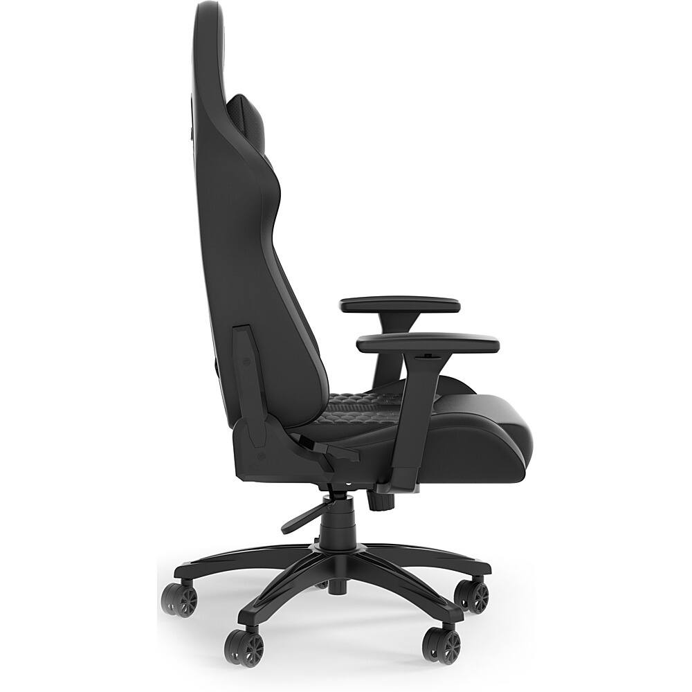 Alt View 13. CORSAIR - TC100 Leatherette Gaming Chair - Black.