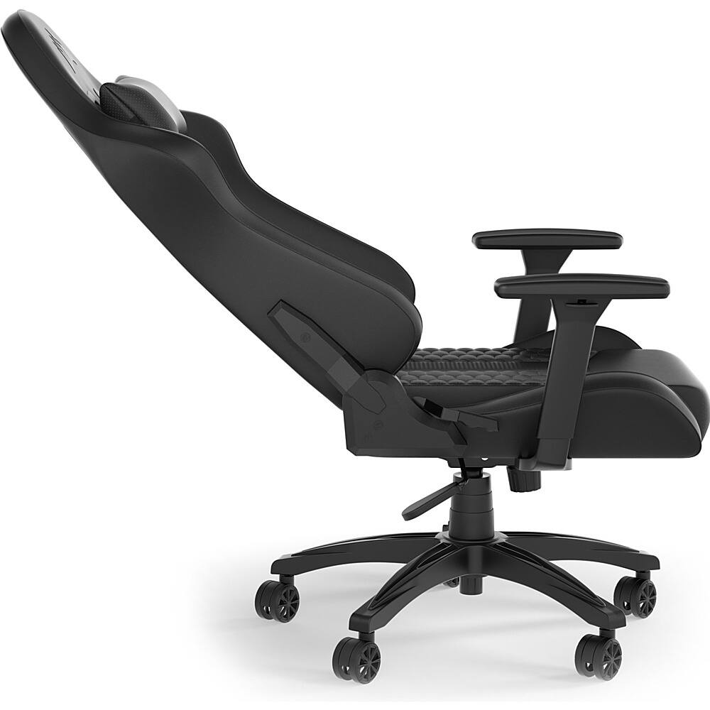Alt View 16. CORSAIR - TC100 Leatherette Gaming Chair - Black.