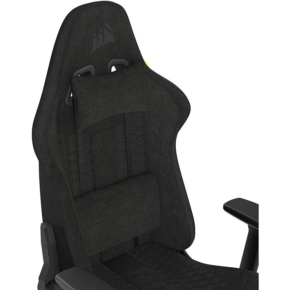 Alt View 20. CORSAIR - TC100 Fabric Gaming Chair - Black.