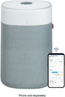 Blueair - Blue Pure 211i Max 635 Sq. Ft HEPASilent Smart Extra-Large Room Air Purifier - White/Gray - Front_Zoom