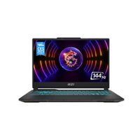 MSI - Cyborg 15.6" 144hz Gaming Laptop - Intel Core i7 - NVIDIA GeForce RTX 4060 with 8GB RAM and 512GB SSD - Black - Front_Zoom