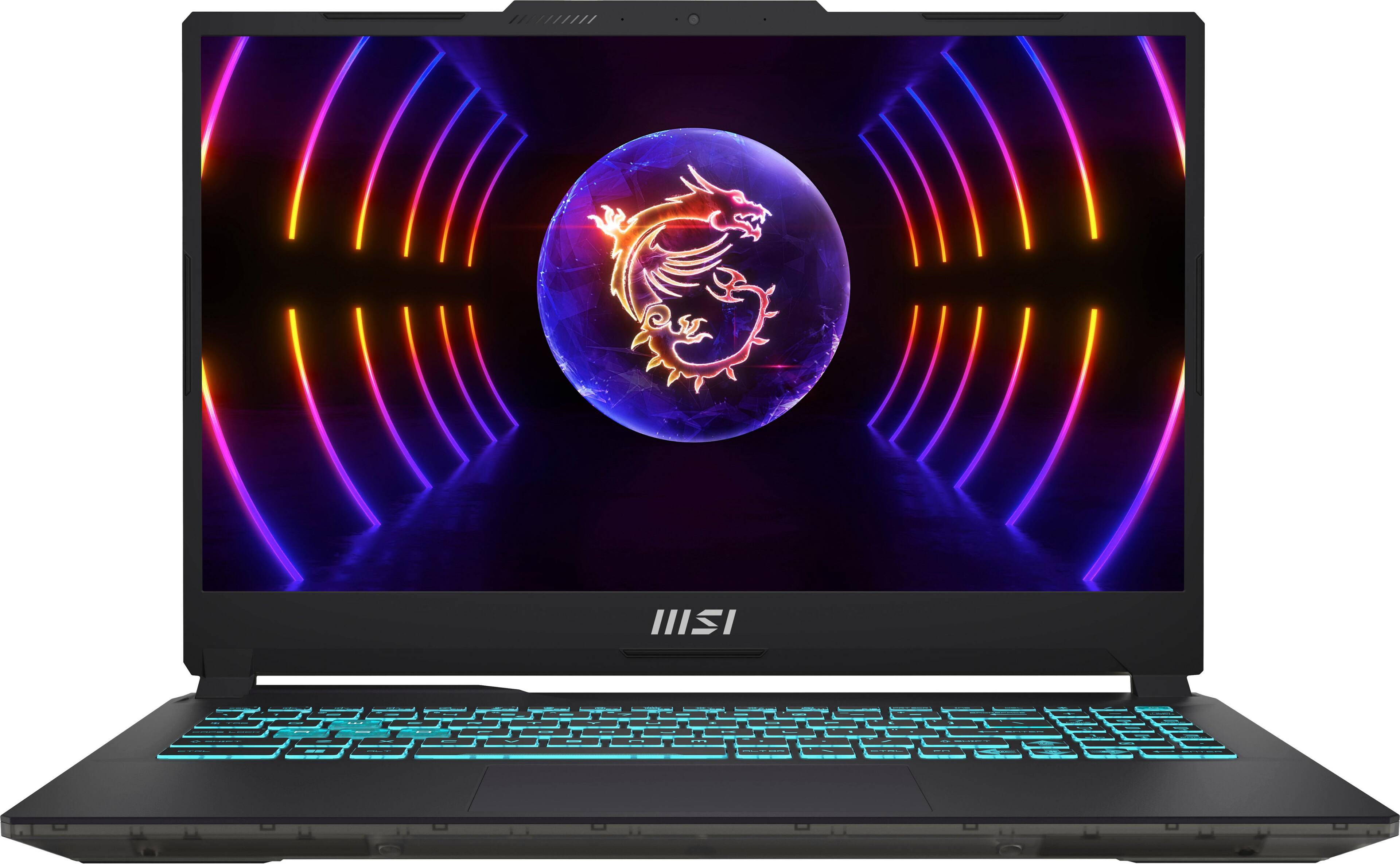 Alt View 40. MSI - Cyborg 15.6" 144hz Gaming Laptop - Intel Core i7 - NVIDIA GeForce RTX 4060 with 8GB RAM and 512GB SSD - Black.