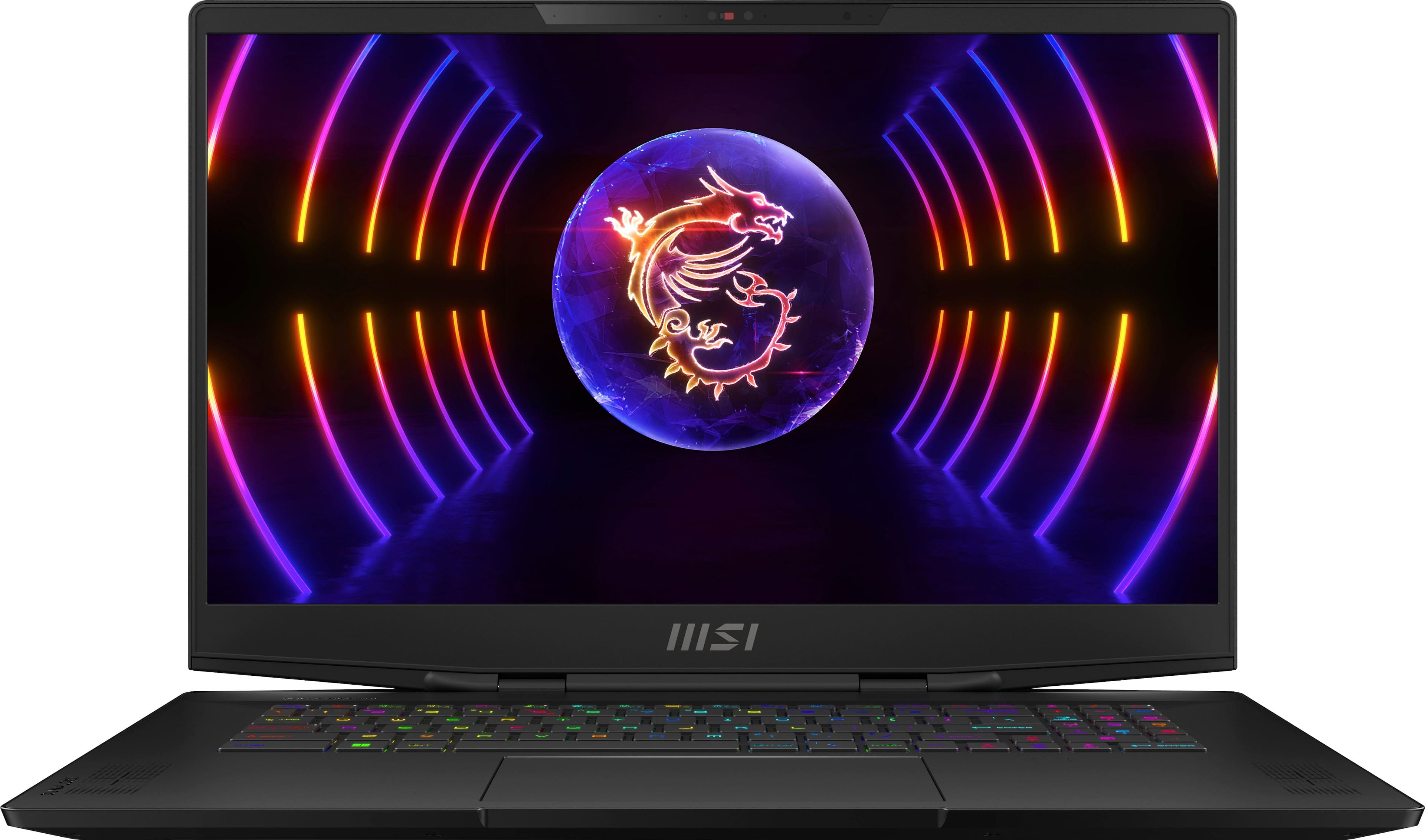 MSI - Stealth 17.3" 240hz QHD Gaming Laptop - Intel Core i9-13900H - NVIDIA GeForce RTX 4090 - 2TB SSD - 64GB Memory - Black - Front_Zoom