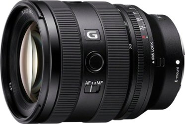 Sony - FE 20-70mm F4 G Full Frame Standard Zoom Lens for E-mount Cameras - Black - Front_Zoom