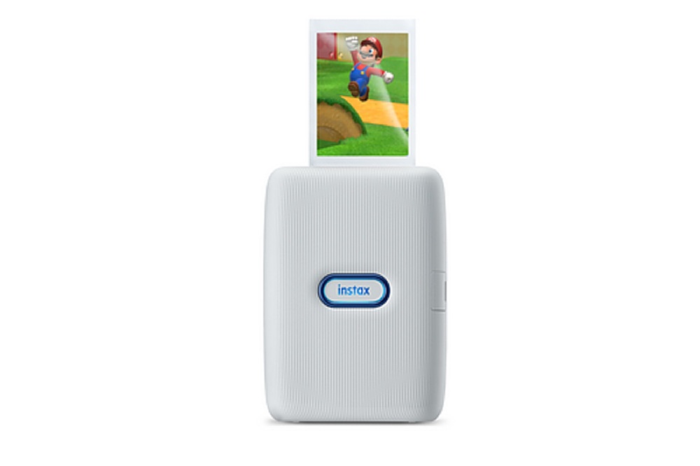 Instax Square Link Smartphone Photo Printer (Ash White)