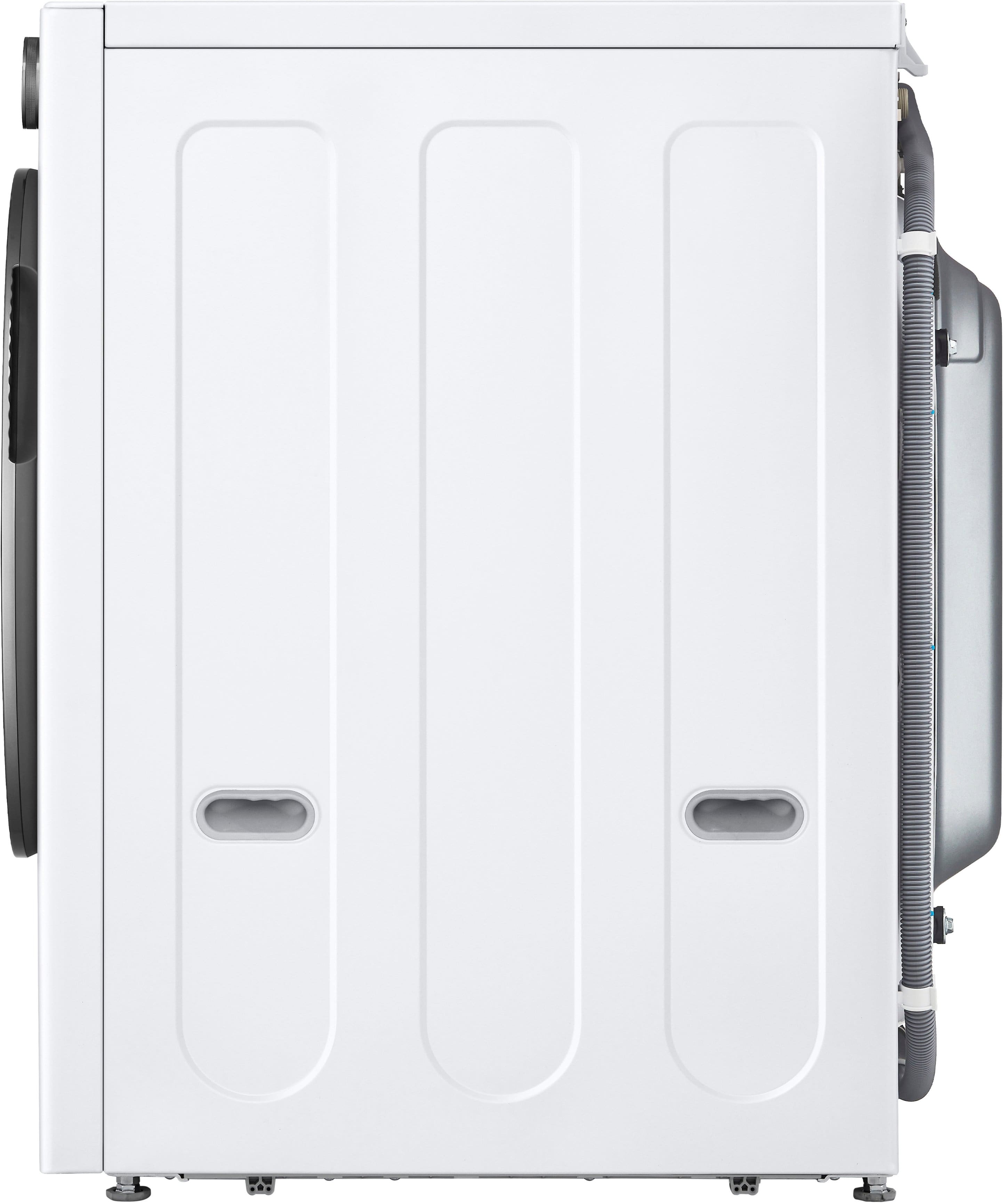 Alt View 33. LG - 4.5 Cu. Ft. High-Efficiency Smart Front Load Washer with Steam and TurboWash 360 - White.