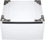 LG - 27" Laundry Pedestal with Storage Drawer - White