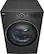 Alt View 2. LG - 7.4 Cu. Ft. Smart Gas Dryer with Steam and Sensor Dry - Black Steel.