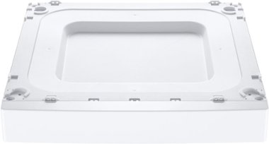LG - ADA Laundry Pedestal Riser - White - Front_Zoom