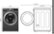 Left Zoom. LG - 5.0 Cu. Ft. Front Load Washer with 6Motion Technology - Middle Black.
