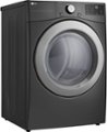 Angle Zoom. LG - 7.4 Cu. Ft. Gas Dryer with Wrinkle Care - Middle Black.