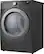 Alt View 2. LG - 7.4 Cu. Ft. Gas Dryer with Wrinkle Care - Middle Black.