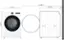 Left. LG - 7.4 Cu. Ft. Smart Gas Dryer with Steam and Sensor Dry - White.