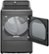 Alt View 2. LG - 7.3 Cu. Ft. Electric Dryer with Sensor Dry - Middle Black.