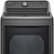 Alt View 6. LG - 7.3 Cu. Ft. Electric Dryer with Sensor Dry - Middle Black.