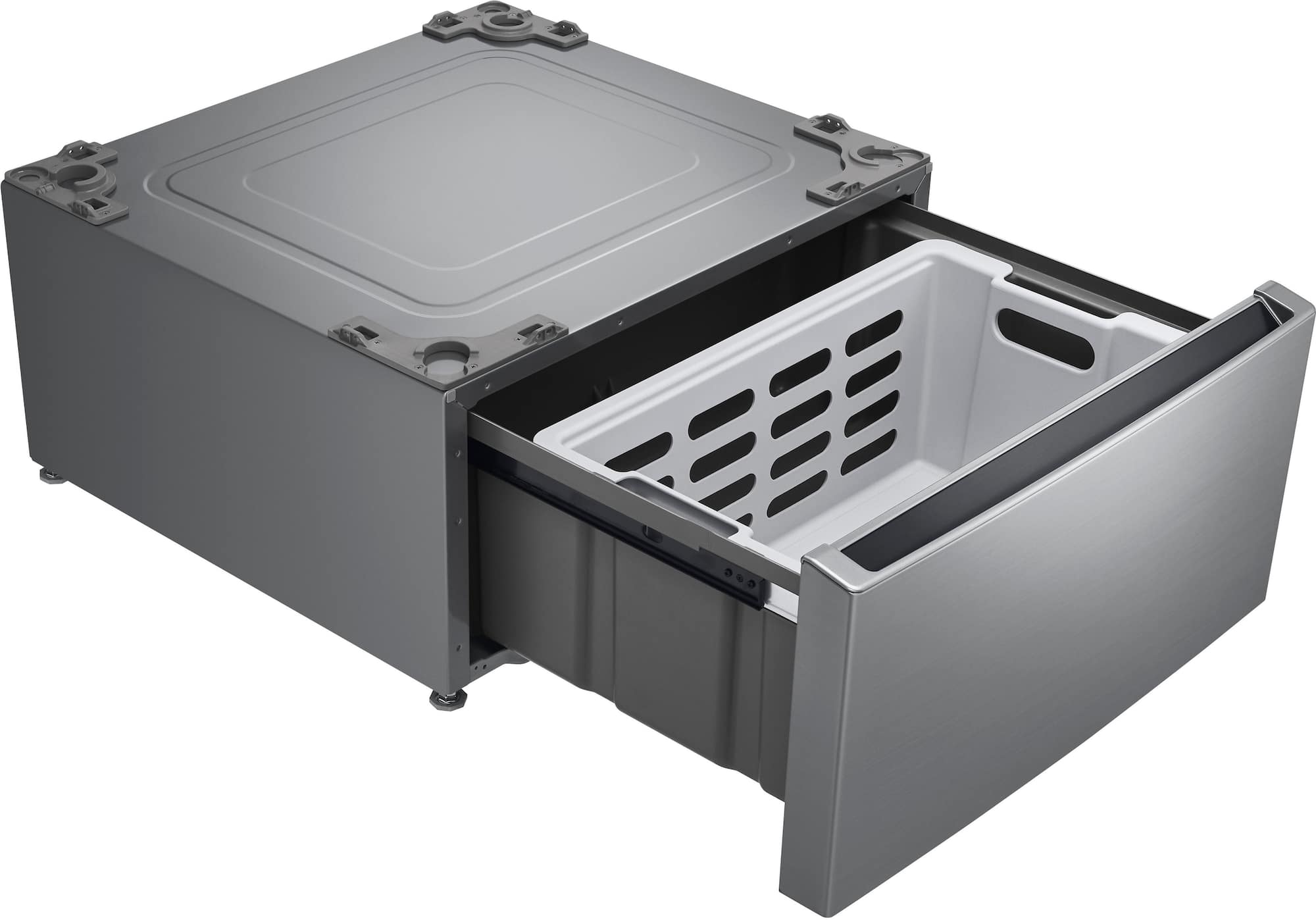 Zoom in on Alt View Zoom 13. LG - 27" Laundry Pedestal with Storage Drawer - Graphite Steel.