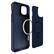 Alt View 2. Itskins - Ballistic R Nylon MagSafe Case for Apple iPhone 14 / 13 - Blue.