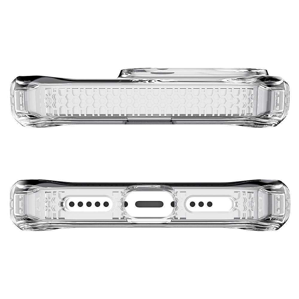 Alt View 1. Itskins - Spectrum R Clear Case for Apple iPhone 14 Pro - Clear.