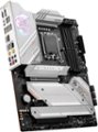 Alt View 12. MSI - MPG Z790 EDGE WIFI (Socket LGA 1700) USB 3.2 Intel Motherboard - Black.