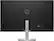 Back. HP - 27" IPS LED FHD FreeSync Monitor with Adjustable Height (HDMI, VGA) - Silver & Black.